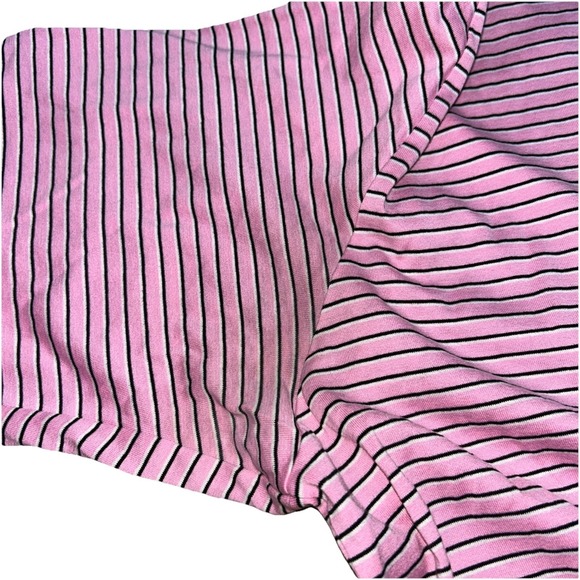 Polo Golf Ralph‎ Lauren Pima Cotton Polo, Men's Large, Pink Black White Stripe - Picture 8 of 9